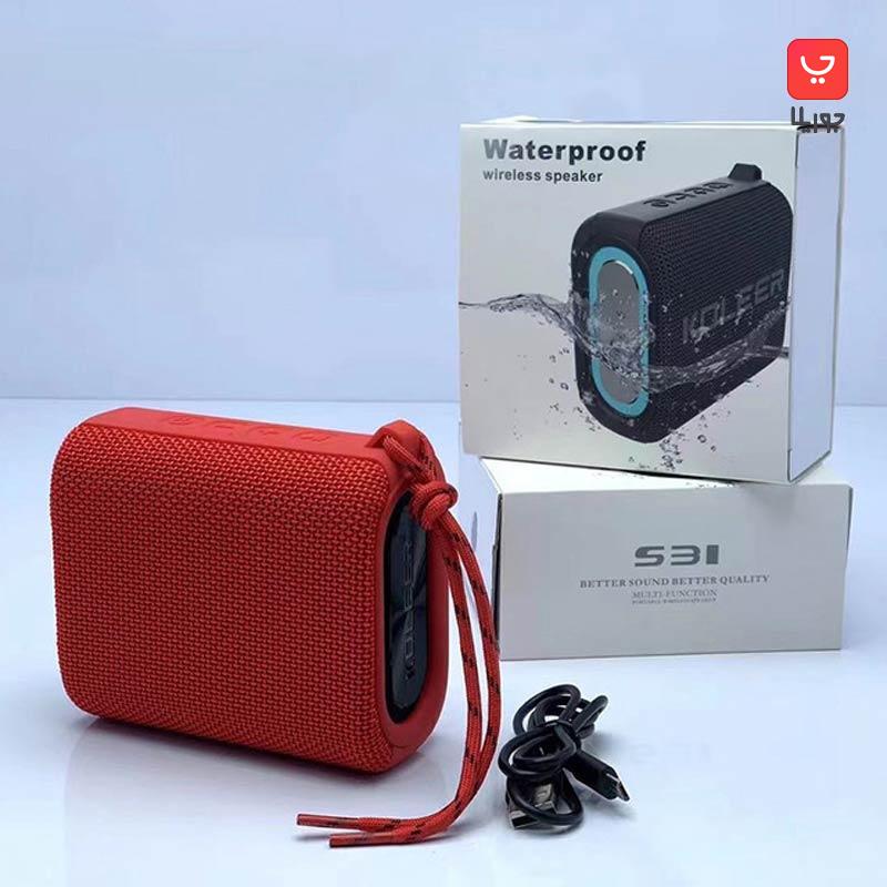 اسپیکر بلوتوثی قابل حمل کلر ضدآب مدل Koleer S31